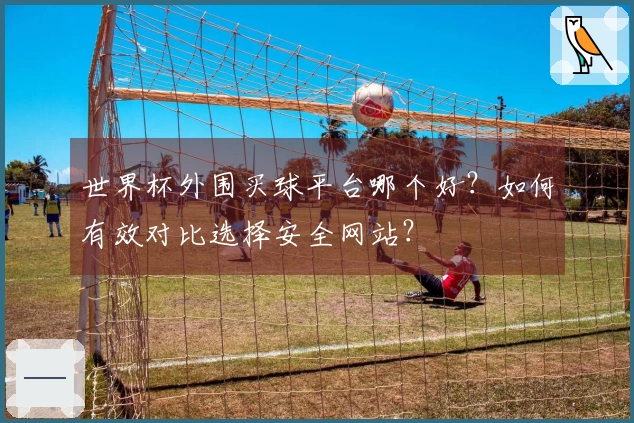 世界杯外围买球平台哪个好？如何有效对比选择安全网站？